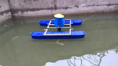 Maior vida útil dos aeradores de tanques de peixes