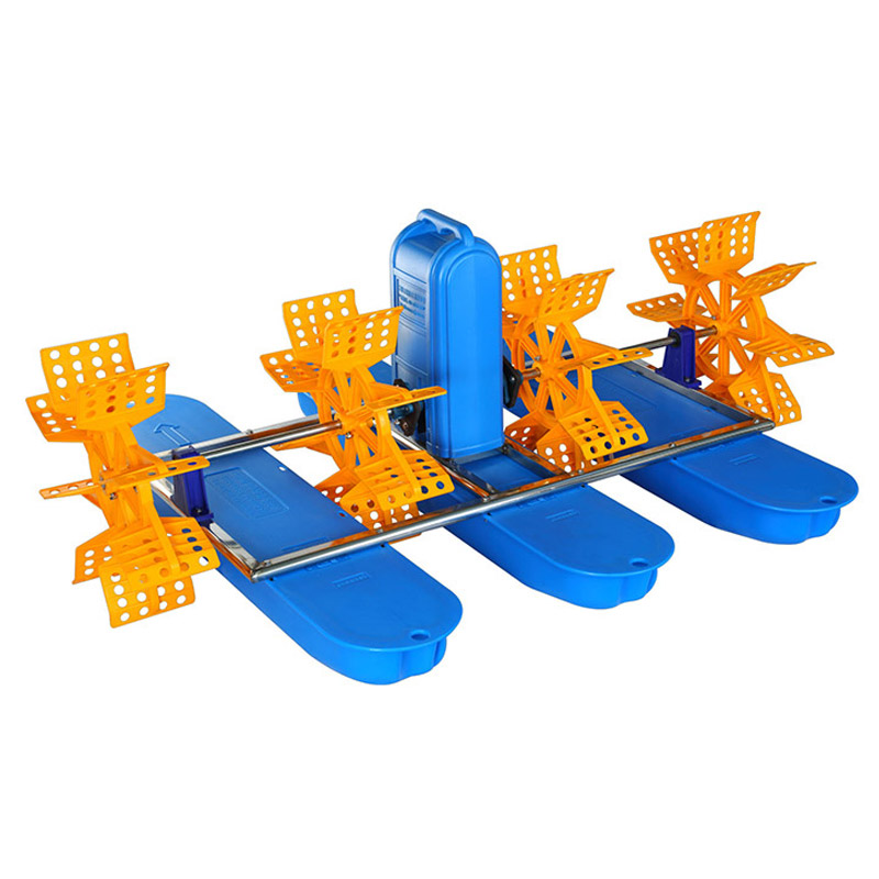 Aerador roda d'água de quatro folhas e quatro chaves